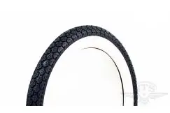 Dæk 2.50x15 Whitewall - Fortune - Stel dele