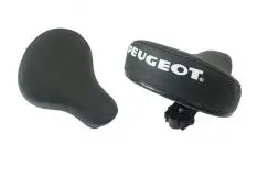 Sadel sort - Peugeot 103 - Sæde & Betræk