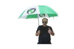 Paraply Grøn/Hvid - Puch - Accessories