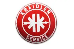 Emalje skilt Kreidler Service 50x50cm - Kreidler - Værktøj